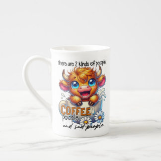 There Are 2 Kinds of People Coffee People...  Bone China Mug