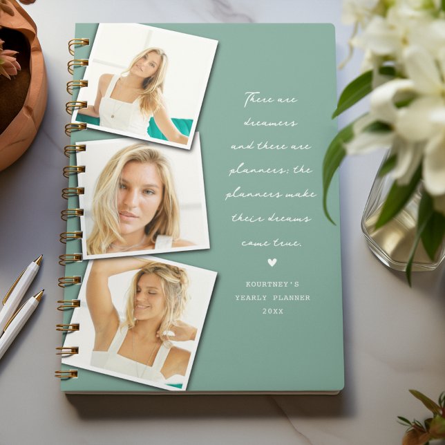 There are Dreamers' Quote Photo Collage Planner (Creator Uploaded)