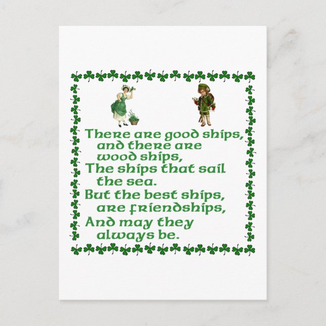 There are good ships. postcard (Front)