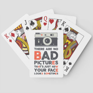 There Are No Bad Pictures Playing Cards