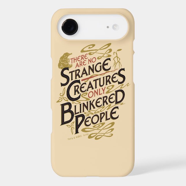 There Are No Strange Creatures Case-Mate iPhone Case (Back)