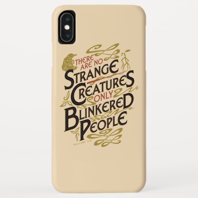 There Are No Strange Creatures Case-Mate iPhone Case (Back)