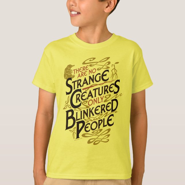 There Are No Strange Creatures T-Shirt (Front)