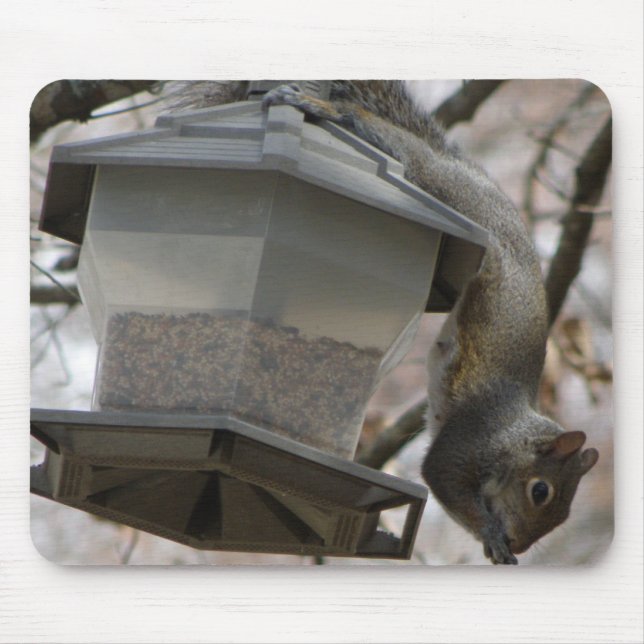 There Goes The Bird Seed Mousepad (Front)