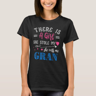 There Is A Girl She Stole My Heart She Calls Me Gr T-Shirt