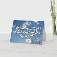 There is a Light at the End of the Tunnel Hope