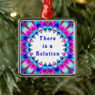There is a Solution Inspiration Vibrant Design Metal Tree Decoration