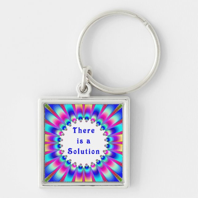 There is a Solution Key Ring (Front)