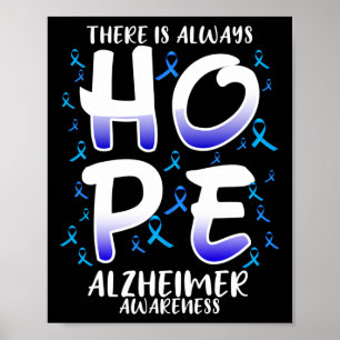 There Is Always Hope. Heimerheimer Awareness Poster