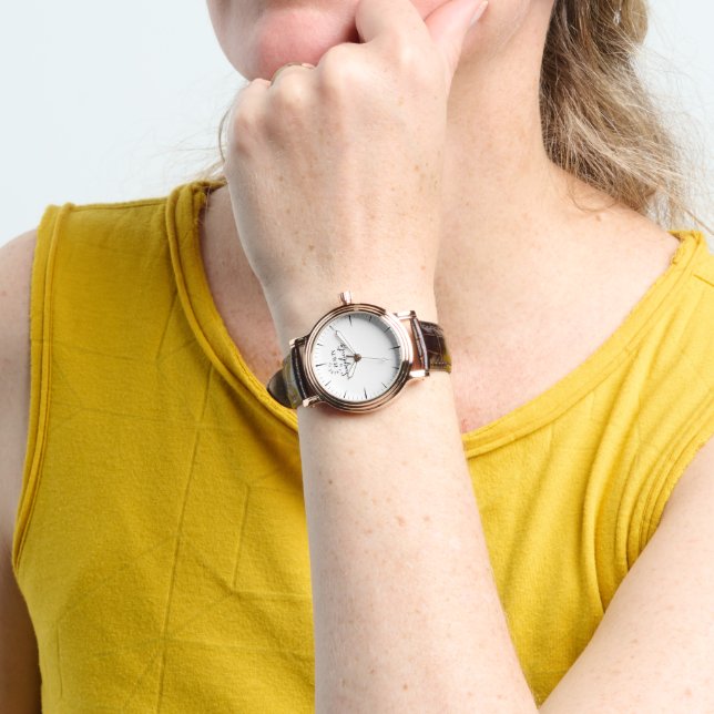 There is Beauty in Simplicity Elegant Minimal Chic Watch (Wrist)