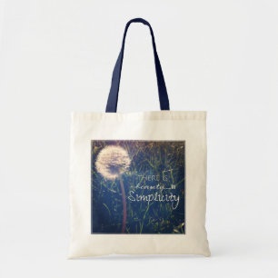 There Is Beauty In Simplicity Tote Bag