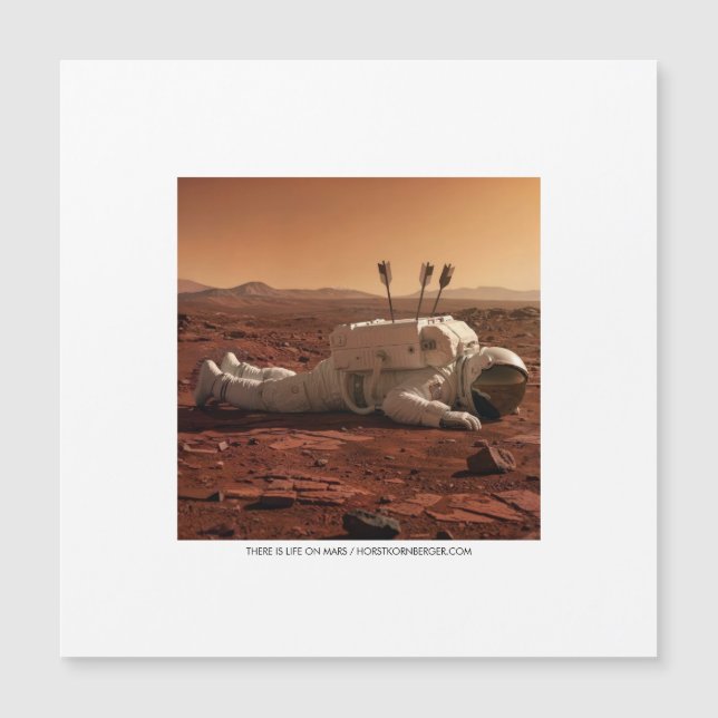 THERE IS LIFE ON MARS  (Front)