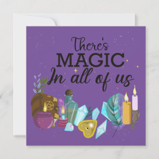 There is magic in all of us invitation