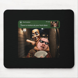 There Is Motion At Your Front Door Tung Sahur Kids Mouse Pad