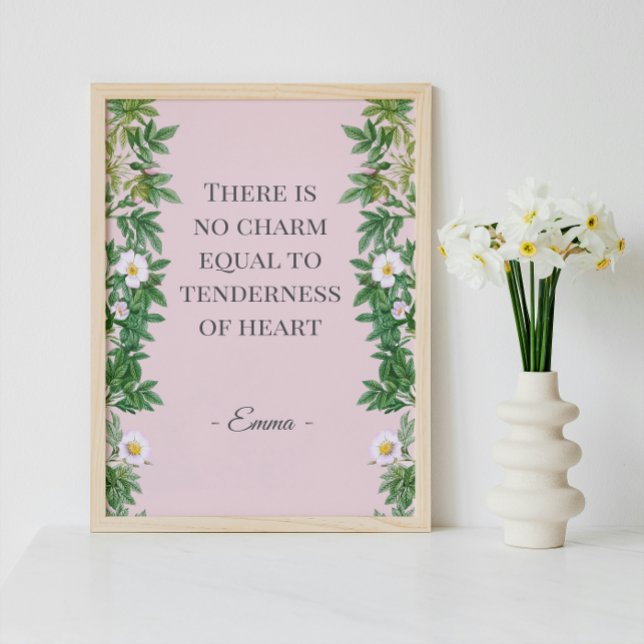 There Is No Charm Equal to Tenderness of Heart  Poster (Creator Uploaded)