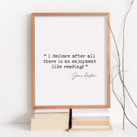 There is no enjoyment like reading Jane Austen