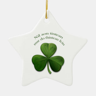 There is no place like home ceramic tree decoration