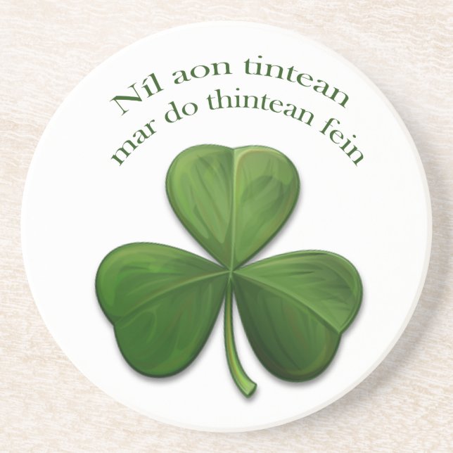 There is no place like home coaster (Front)