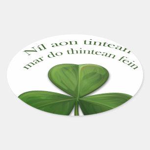 There is no place like home oval sticker