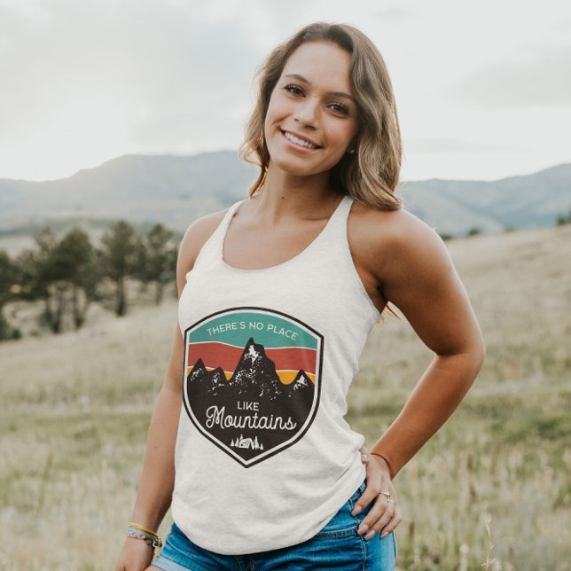 There is No Place Like Mountains | Women Tank Top (Creator Uploaded)
