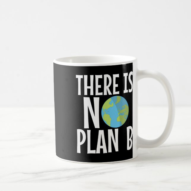 There Is No Plan B Earth Day  Coffee Mug (Right)
