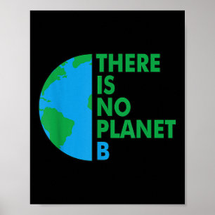 There Is No Planet B Earth Day Environmental Prote Poster