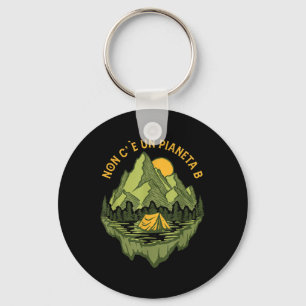 There Is No Planet B Mother Earth Environmental Key Ring