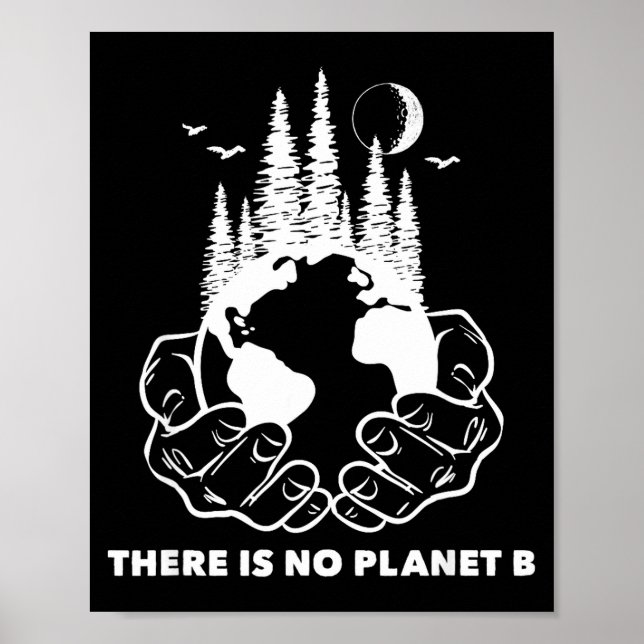 There Is No Planet B Save The Environment Nature E Poster (Front)