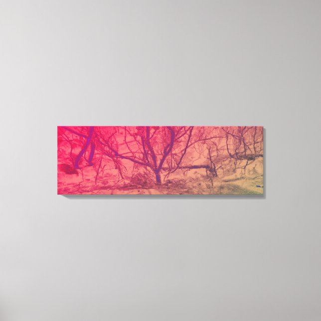 There is no Sunshine when she's Gone.. Canvas Print (Front)