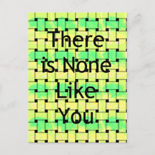 There Is None Like You Art Print Postcard