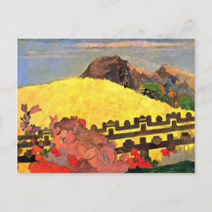 There Is The Temple (Parahi Te Marae) By Paul Postcard