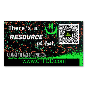 “There’s a Resource for That” – CTFOD Magnetic Business Card