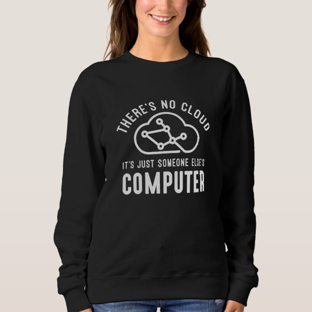 There’s No Cloud Sweatshirt (Front)