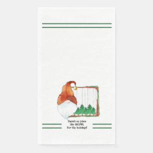 There’s no place like GNOME, for the holidays. Napkin