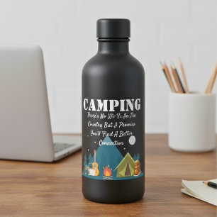 There’s No Wi-Fi In The Country Camping Sticker