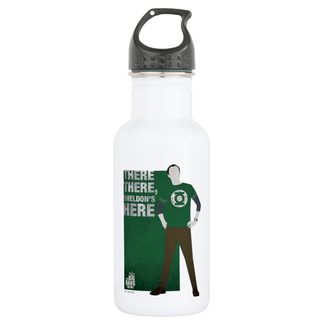There There, Sheldon's Here 532 Ml Water Bottle (Front)