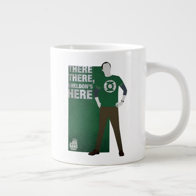 There There, Sheldon's Here Large Coffee Mug (Right)