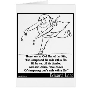 There was an Old Man of the Nile