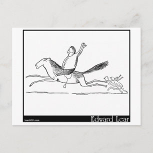 There was an Old Person of Basing Postcard