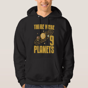 There Were 9 Planets Retro  Pluto Never Forget Pre Hoodie