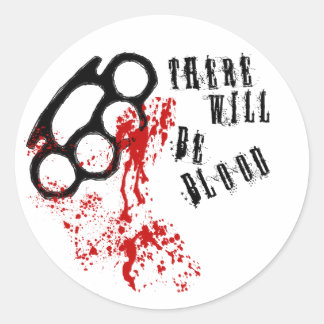 There Will Be Blood Classic Round Sticker