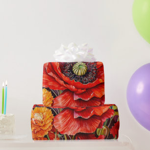 TheRedPoppy Wrapping Paper