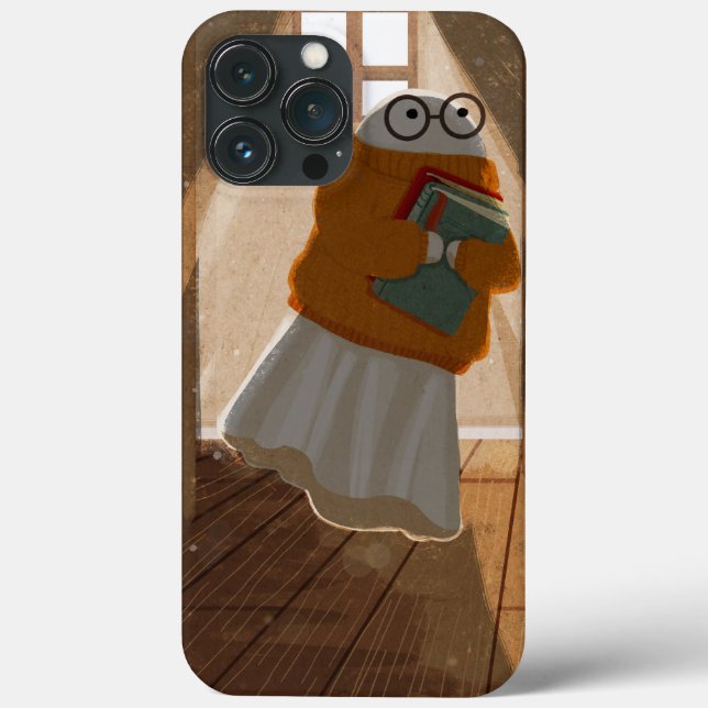 There's A Ghost Amongst The Bookshelves Again... Case-Mate iPhone Case (Back)