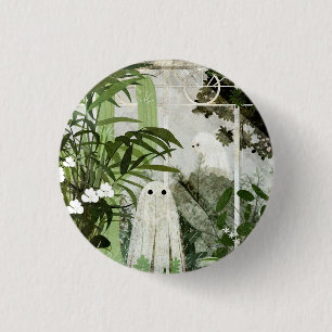 There's A Ghost In The Greenhouse Again... 3 Cm Round Badge