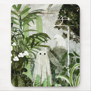There's A Ghost In The Greenhouse Again... Mouse Pad