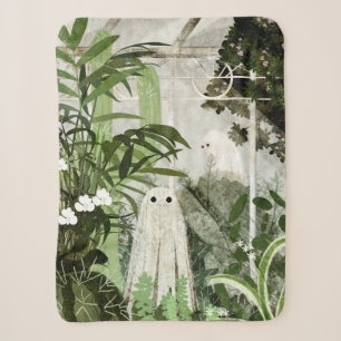 There's A Ghost In The Greenhouse Again... Sherpa Blanket