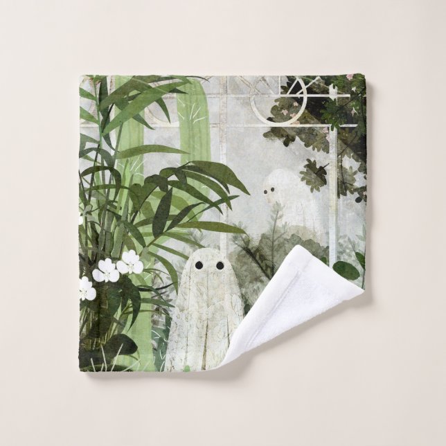 There's A Ghost In The Greenhouse Again... Wash Cloth (Wash Cloth)