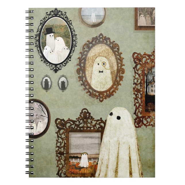 There's A Ghost In The Portrait Gallery Notebook (Front)