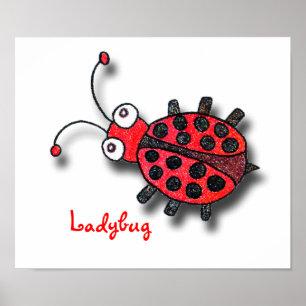 There's A Ladybug On My Poster! Poster
