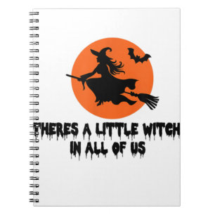 Theres A Little Witch in All of Us Practical Magic Notebook